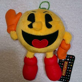 Pac - Man Standing Pose Plush Doll Mascot Japanese