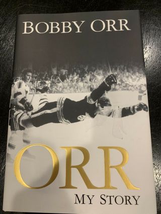 Bobby Orr Signed Autographed My Story Book 1st Edition Boston Bruins