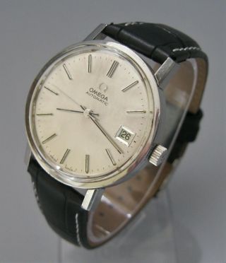 Vintage Omega Automatic Cal 1012,  Stainless,  Runs Well