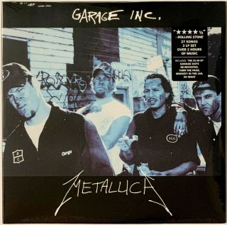 Metallica - Garage Inc [3lp Set] Lp Vinyl Record Album
