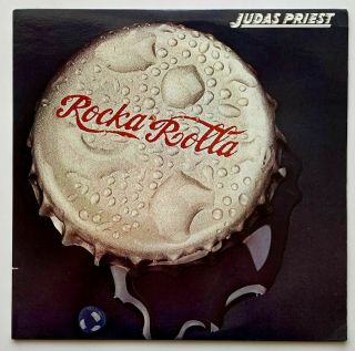 Vtg 1980 Judas Priest Album Rocka - Rolla Vinyl Record Lp Pb 2030 Og Nr Cond