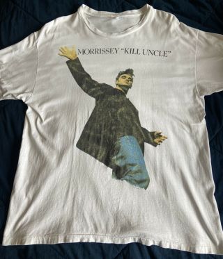 Morrissey Vintage 1991 Kill Uncle Tour Xl T - Shirt