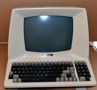 Televideo Model 920 C Vintage Computer System Terminal W/ Keyboard