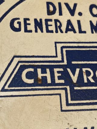 Vintage Chevrolet License Plate Topper RARE Commercial Body GMC Chevy Truck Van 5