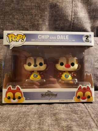 Funko Pop Kingdom Hearts Chip And Dale 2 Pack