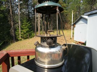Vintage Coleman U.  S.  Forest Service Usfs Quick Lite 2 Mantle Lantern Lq 45