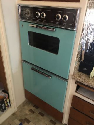 Vintage Ge Double Wall Oven