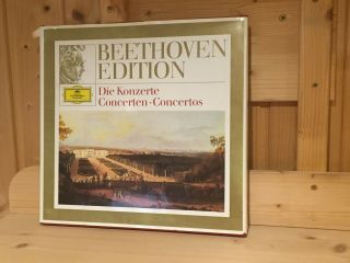 Beethoven Edition Vol.  2 Die Konzerte Concertos Kempff Ferras Dgg 6 Lp Box