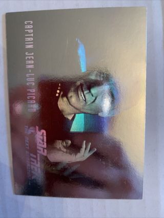 1994 Star Trek: Tng - Season One - Hologram Card - (hg1) Captain Picard
