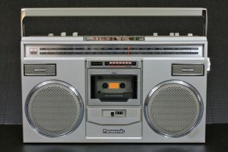 Panasonic Platinum Rx - 5100 Vintage Cassette Boombox Japan 80 