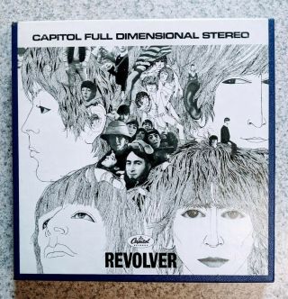 Vintage 1966 Beatles Revolver Reel To Reel Tape 7.  5 Ips Stereo L2576