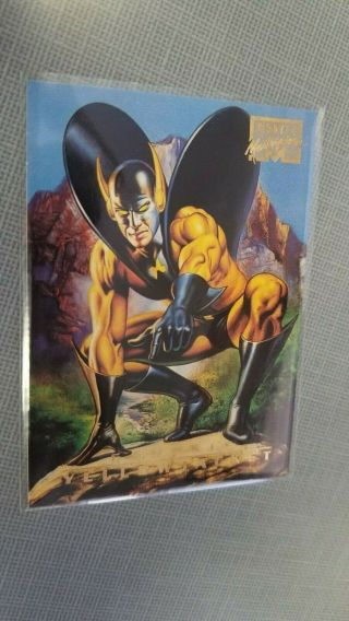 1996 Marvel Masterpieces Base 89 Yellowjacket Genesis Near Single Card
