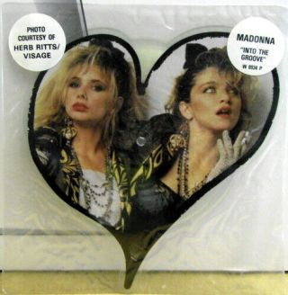 Madonna - Into The Groove Mega Rare 7 " Shape Picture Disc Single