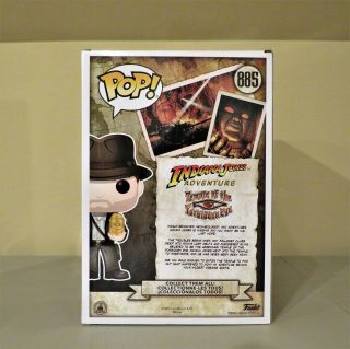 Funko Pop 10 Inch Indiana Jones (Gold) 885 Funko Shop Exclusive LIGHT DAMAGE 2