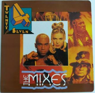 Twenty 4 Seven ‎– The Mixes Lp Colombian Press 1995 Toco International
