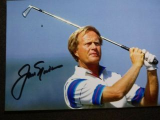 Jack Nicklaus Authentic Hand Signed Autograph 4x6 Photo - Pga Golf Legend