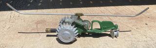 Vintage National Walking Lawn Sprinkler Tractor B3 Cast Iron