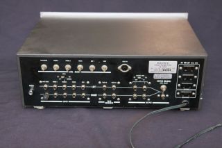 Vintage Silver Face Sony TA - 2000 Solid State Stereo Preamplifier Pre Amp 5