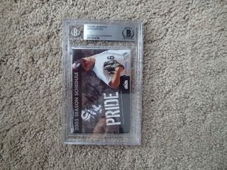 2005 Chicago White Sox World Series Champions Mark Buehrle Signed Auto Beckett