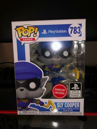 Pop Games: Sly Cooper Playstation 783 (in Hand)