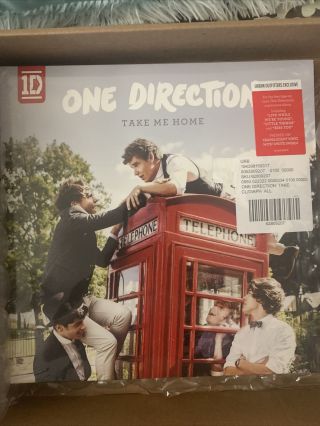 One Direction 1d Take Me Home Uo Exclusive Translucent Vinyl With White Swirls