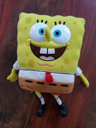 / Spongebob W/ Removable Pants / Stuffed Plush / Sz Sm - Med