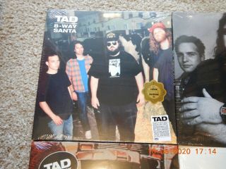 TAD S/T Salt Lick 8 Way Santa Limited Loser Edition Colored Vinyl Plus Bonus LP 2