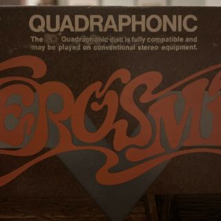 AEROSMITH QUAD Vinyl TOYS IN THE ATTIC LP PCQ 33479 Quadraphonic Rare 2