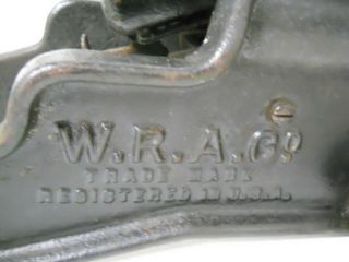 Vtg W.  R.  A.  Co.  Winchester 10 Gauge Breech Loading Signal Cannon NO Wheels 2
