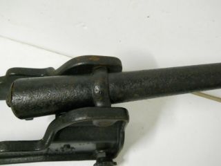 Vtg W.  R.  A.  Co.  Winchester 10 Gauge Breech Loading Signal Cannon NO Wheels 5