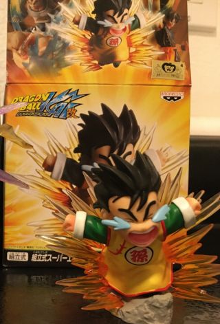 Banpresto Dragon Ball Z Kid Gohan Action Pose Effect Figure Statue Saiyan Saga