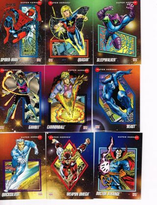 1992 Marvel Universe Series 3 Trading Cards Set (200)