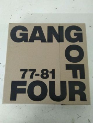 Gang Of Four: 77 - 81 Deluxe Box Set,  5xlp,  Entertainment 45