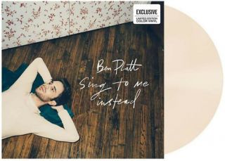 Ben Platt Sing To Me Instead Limited Edition Bone White Colored Vinyl Lp Vgnm