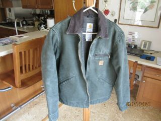 Vintage Carhartt J97 Mos Detroit Jacket,  Blanket Lined,  Men 