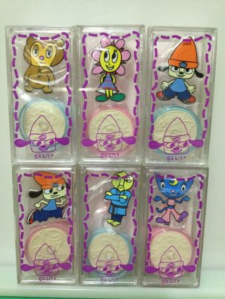 Parappa The Rapper Stamp Stationary Character Sunny Funny Pj Berry Japan Rare