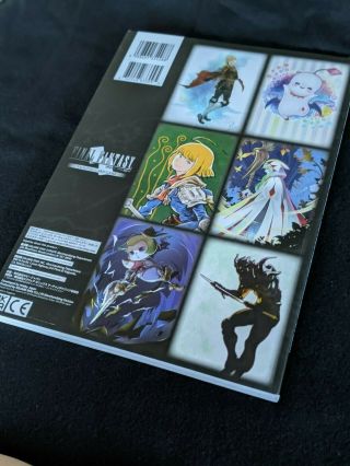 FINAL FANTASY Trading Card Game Annual 2018 - 2020 Art Book with promo cards 3