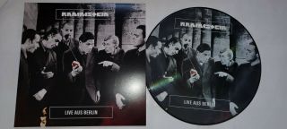 12 " Lp Picture Vinyl Rammstein - Live Aus Berlin / Lindemann