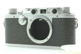【near,  】 Leica Iiif Red Dial Rangefinder Vintage Camera From Japan L - 0986
