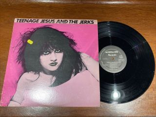 Teenage Jesus And The Jerks - Self Titled - Vg,  Vinyl Lp Record