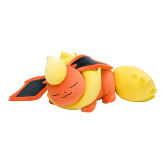 Flareon Booster Plush Doll Suyasuya Sleeping Pokemon Center Japan