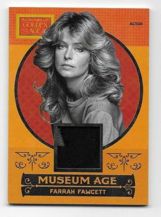 Farrah Fawcett 2014 Panini Golden Age Museum Age Memorabilia Relic Card