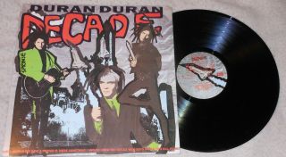 Duran Duran (best Of) Decade Lp Emi Vinyl Record Music Album 1989 064 - 79 3178 1