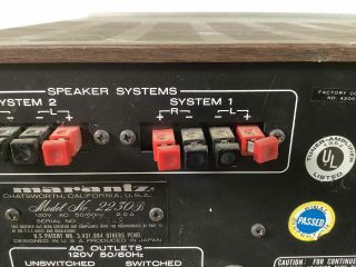 Vintage Marantz Stereo Receiver Model 2230 B 6