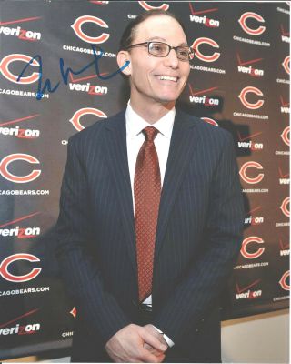 Chicago Bears Head Coach Marc Trestman Signed 8x10 Photo W/coa Mark