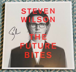 Steven Wilson - The Future Bites Vinyl Lp - Rare Hand Signed Vinyl Sleeve Last 1