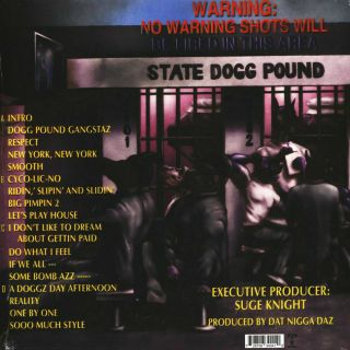 BF20 THA DOGG POUND Dogg Food [2xLP] RECORD STORE DAY VINYL 2