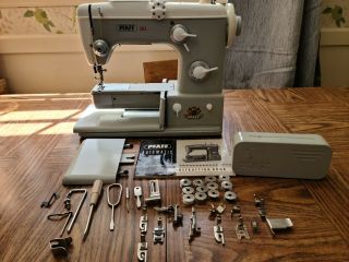 Pfaff 362 Vintage Automatic Embroidery Zig Zag Sewing Machine With Pedal & Case