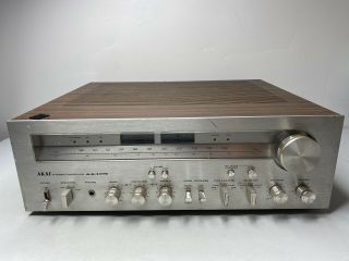 Vintage Akai Aa - 1175 Stereo Receiver 75 Watts Per Channel As - Is