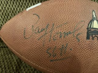 Dual Autographed Paul Horning Johnny Laettner Notre Dame Football